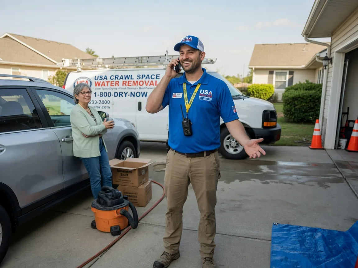 Crawl Space Water Removal Boligee, AL FAQs